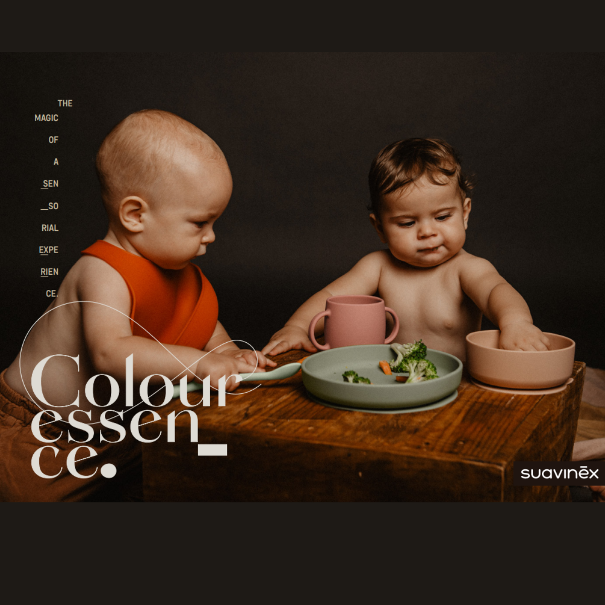Louça em Silicone Colour Essence Suavinex - 2 cores