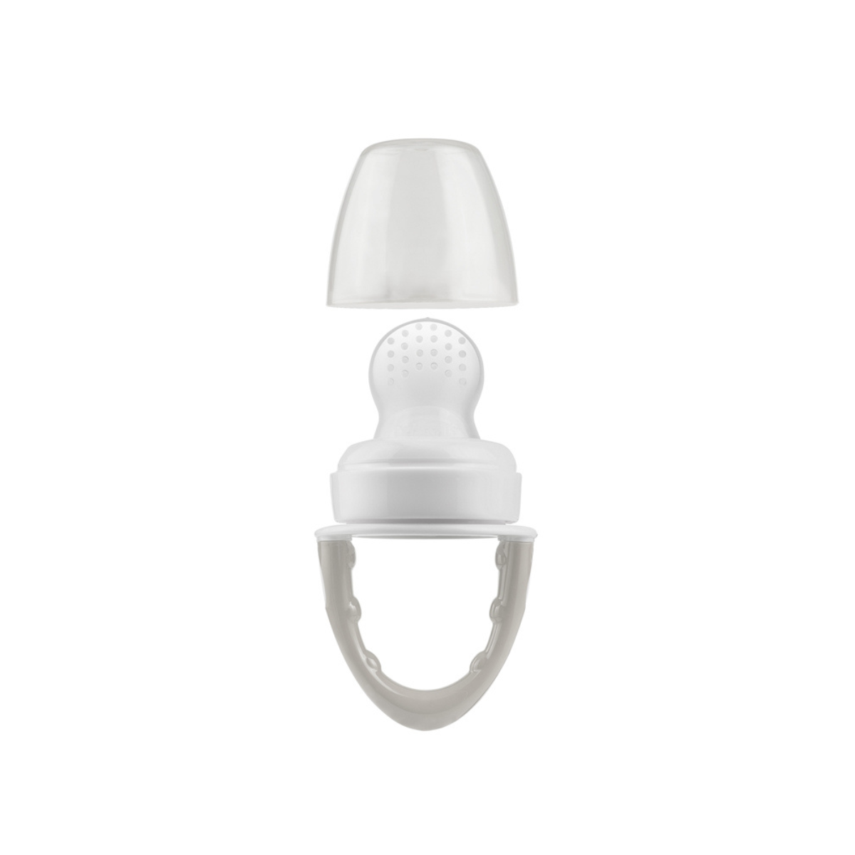 Alimentador Anti-Asfixia Silicone +4M Cinzento, Dr. Browns
