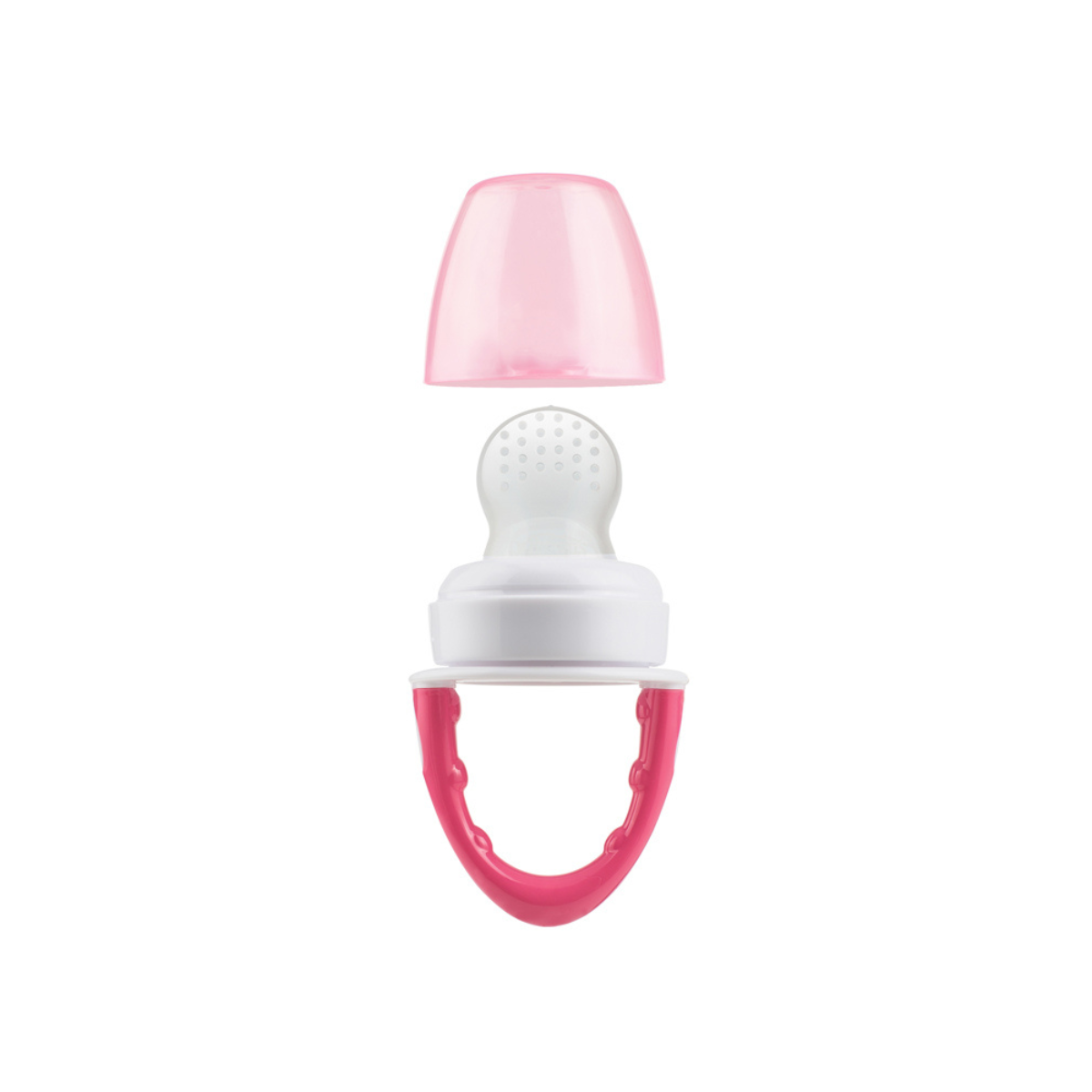 Alimentador Anti-Asfixia Silicone +4M Rosa, Dr. Browns