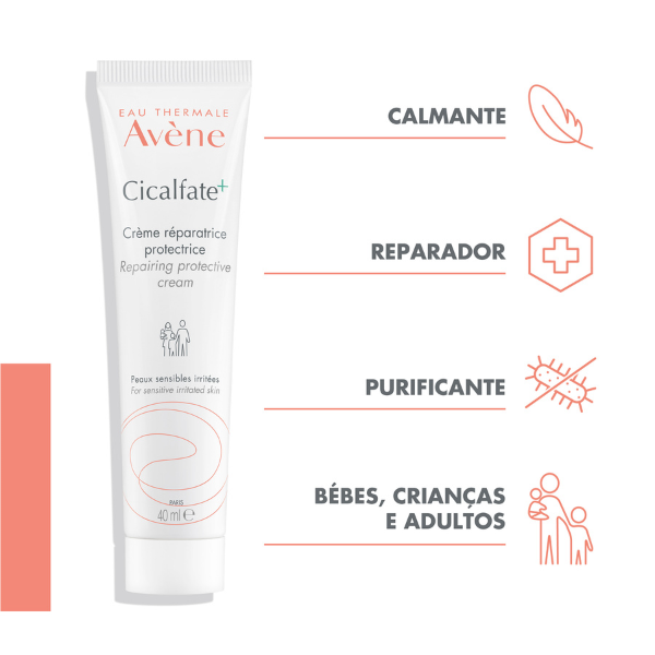 Creme Reparador Protetor, 100ml Cicalfate+, Avène