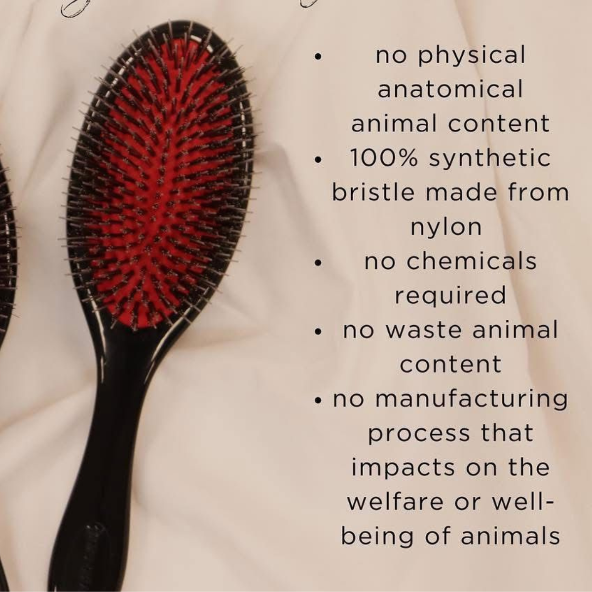 Escova de Cabelo Vegan Styler & Finisher Iconic Preta, DENMAN