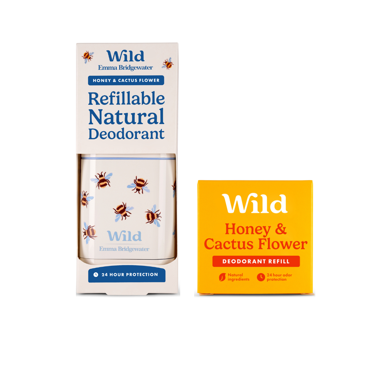 Desodorizante Natural Mel e Flor de Cacto - 40g Recarga WILD