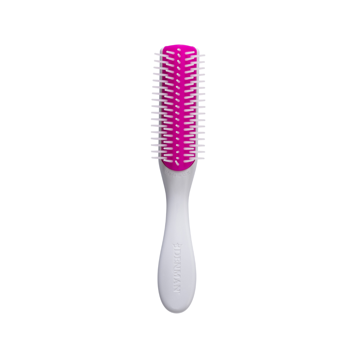 Escova de Cabelo Mini Styler & Ondulado Branca, DENMAN