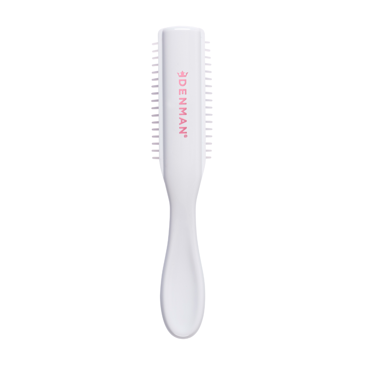 Escova de Cabelo Mini Styler & Ondulado Branca, DENMAN