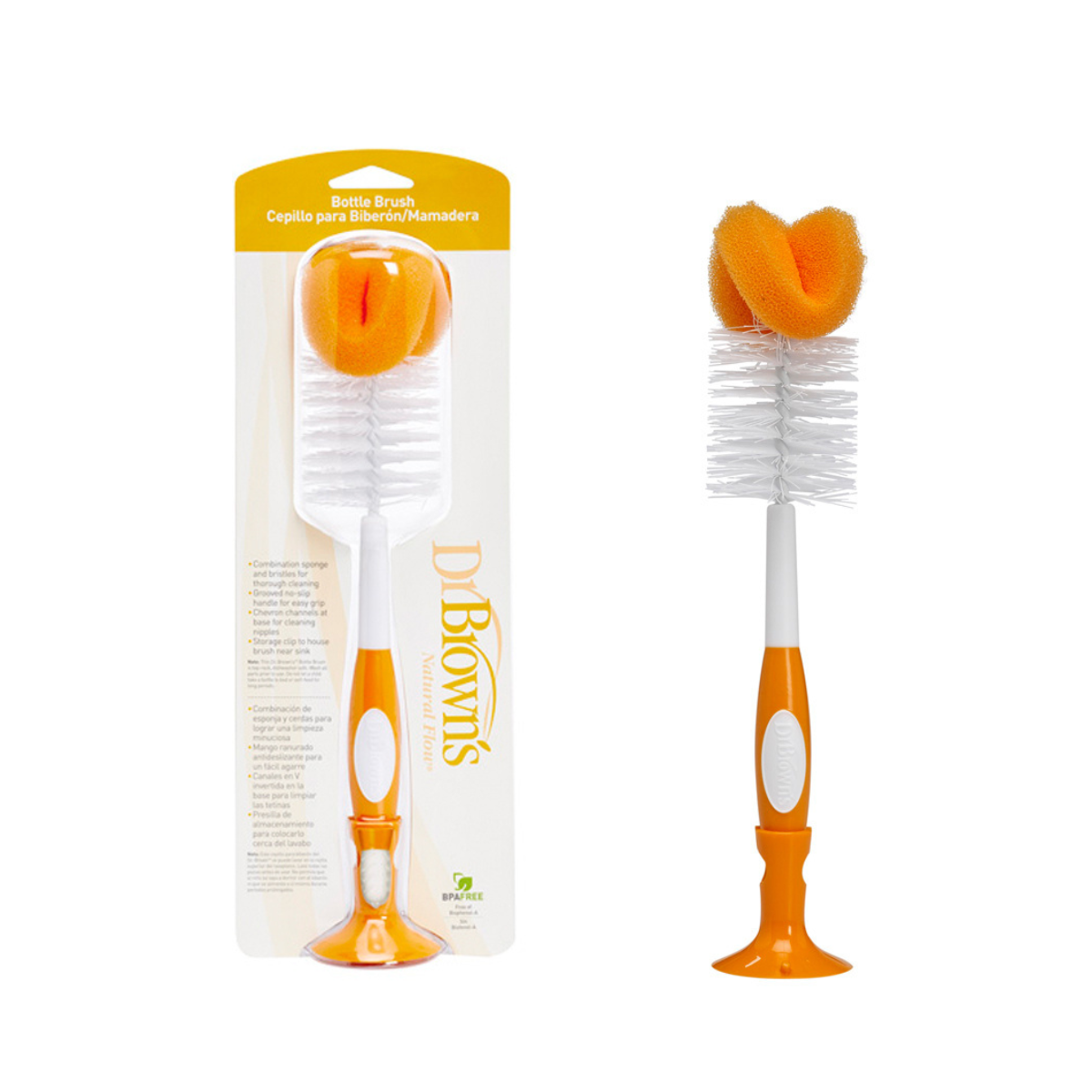 Escovilhão Limpeza Biberão Várias Cores, Dr. Browns