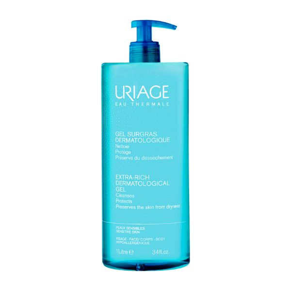 Gel de Limpeza Dermatológico Surgras, 1L, Uriage