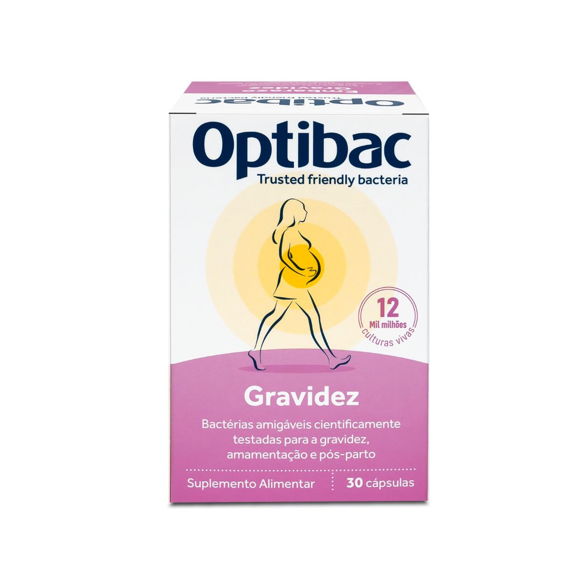 Suplemento Alimentar Gravidez, 30 cápsulas Optibac