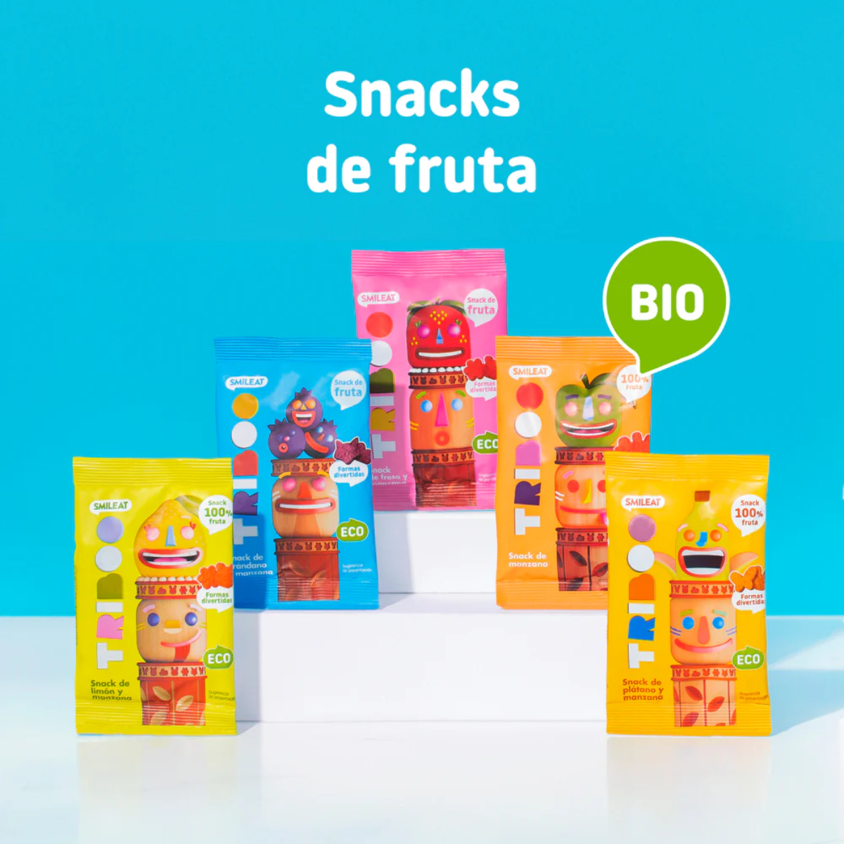 Sminolas Morango Biológico, 25g Smileat Triboo