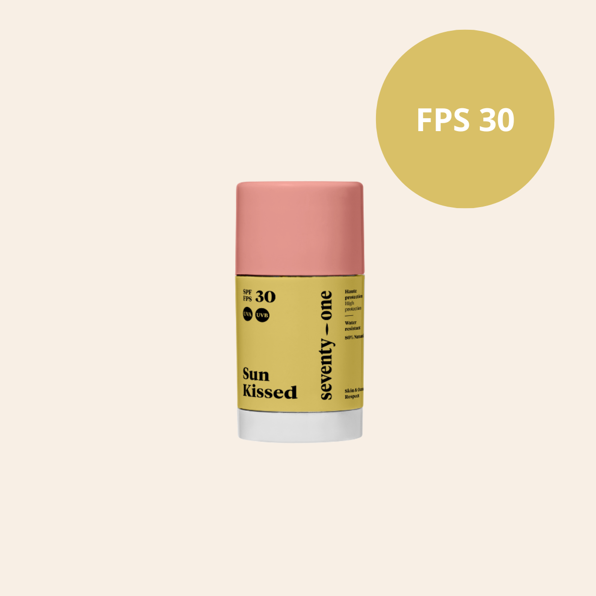 Stick Protetor Solar de Rosto Sunkissed 15gr. SPF30 Seventy-One