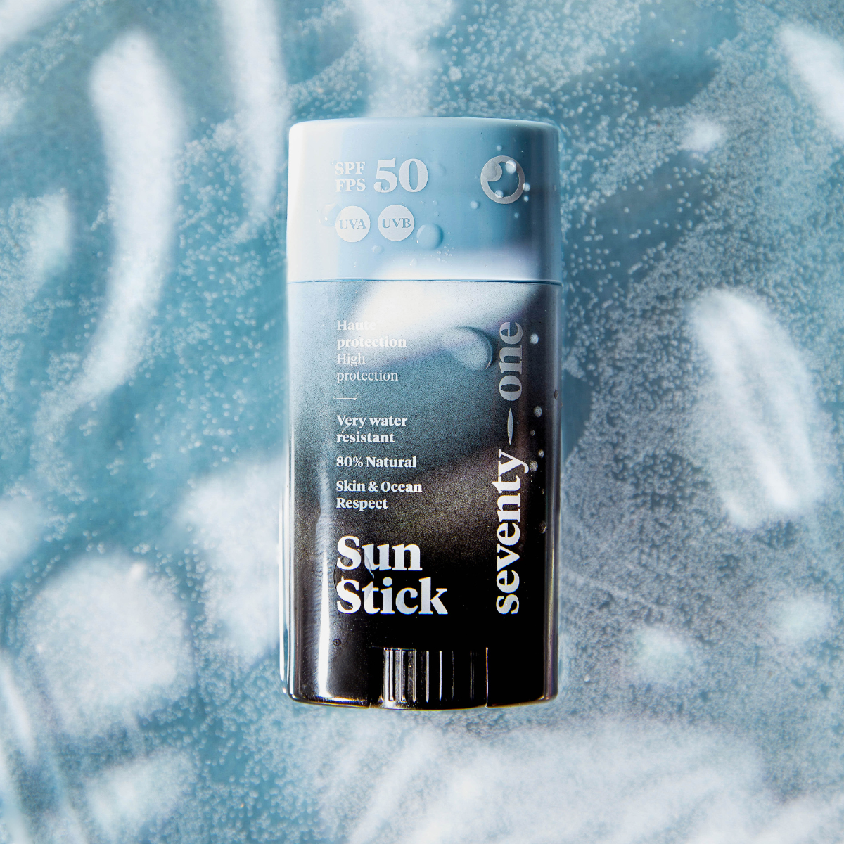 Stick Protetor Solar de Rosto The Invisible 15gr. SPF50+ Seventy-One