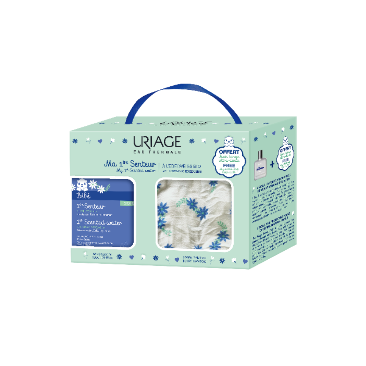 1ª Água Perfumada de Bebé 50ml, Uriage