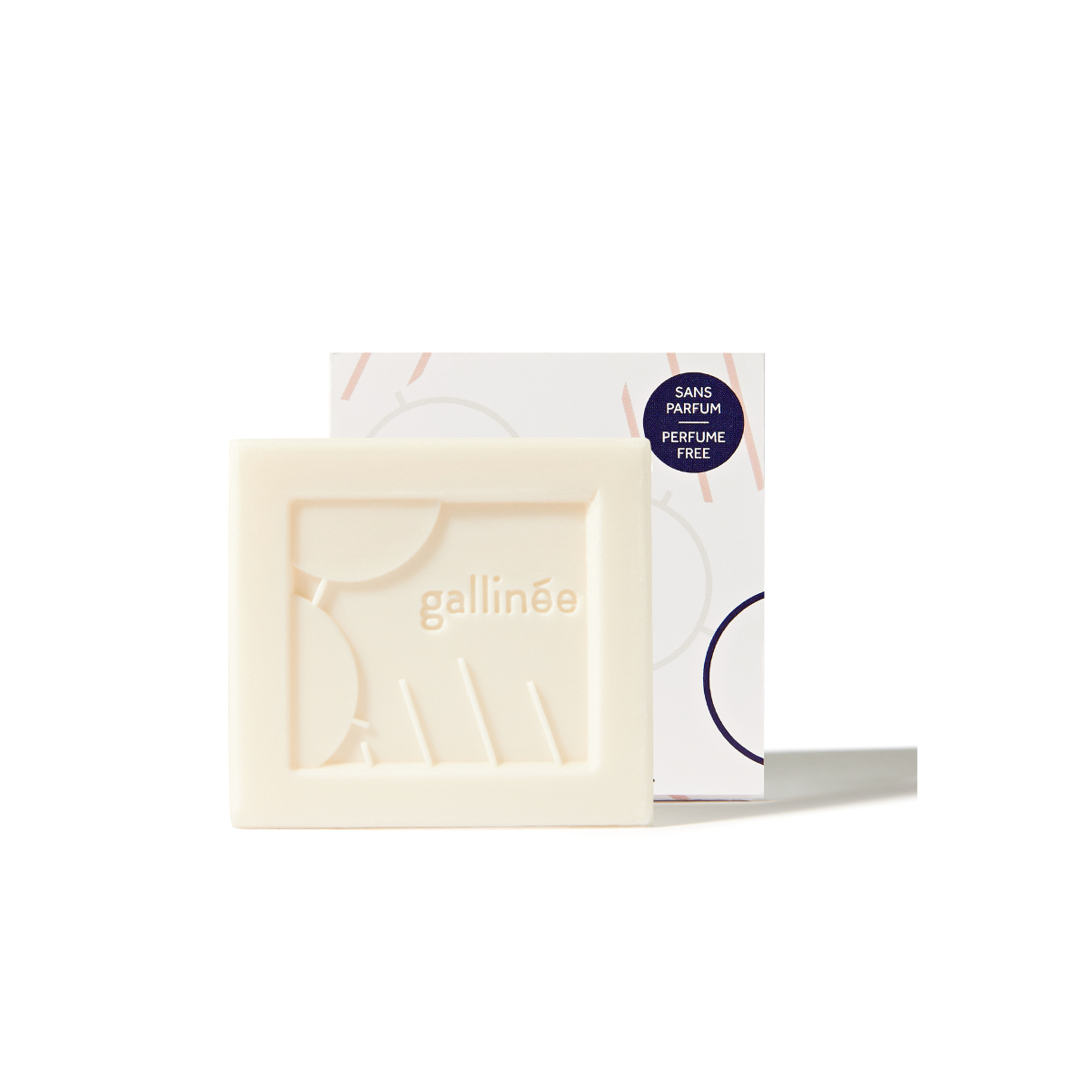 Creme Lavante Sólido Sem Perfume Prebiótico, 100g Gallinée
