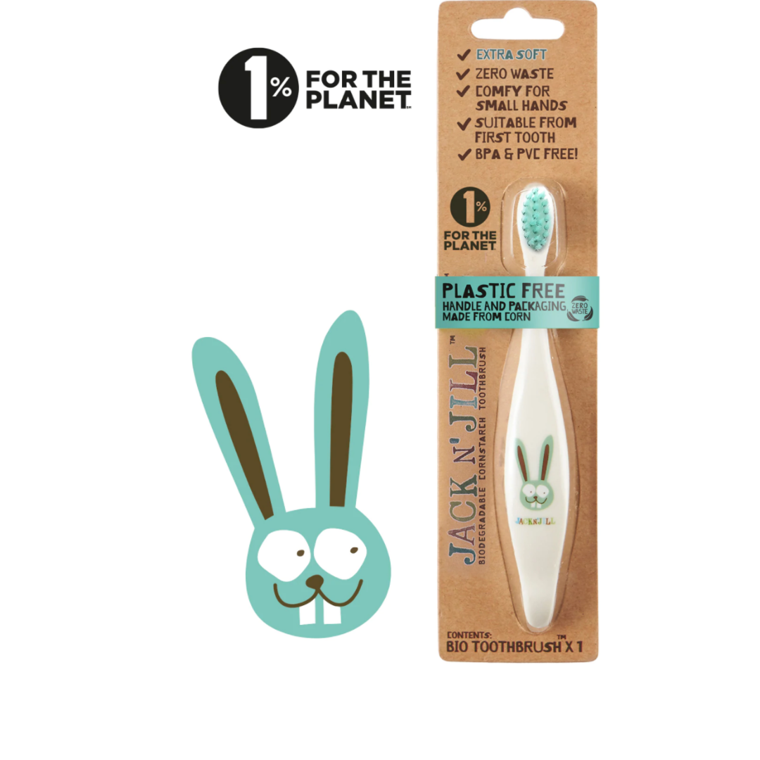 Escova de Dentes Compostável - Bunny Jack N´Jill