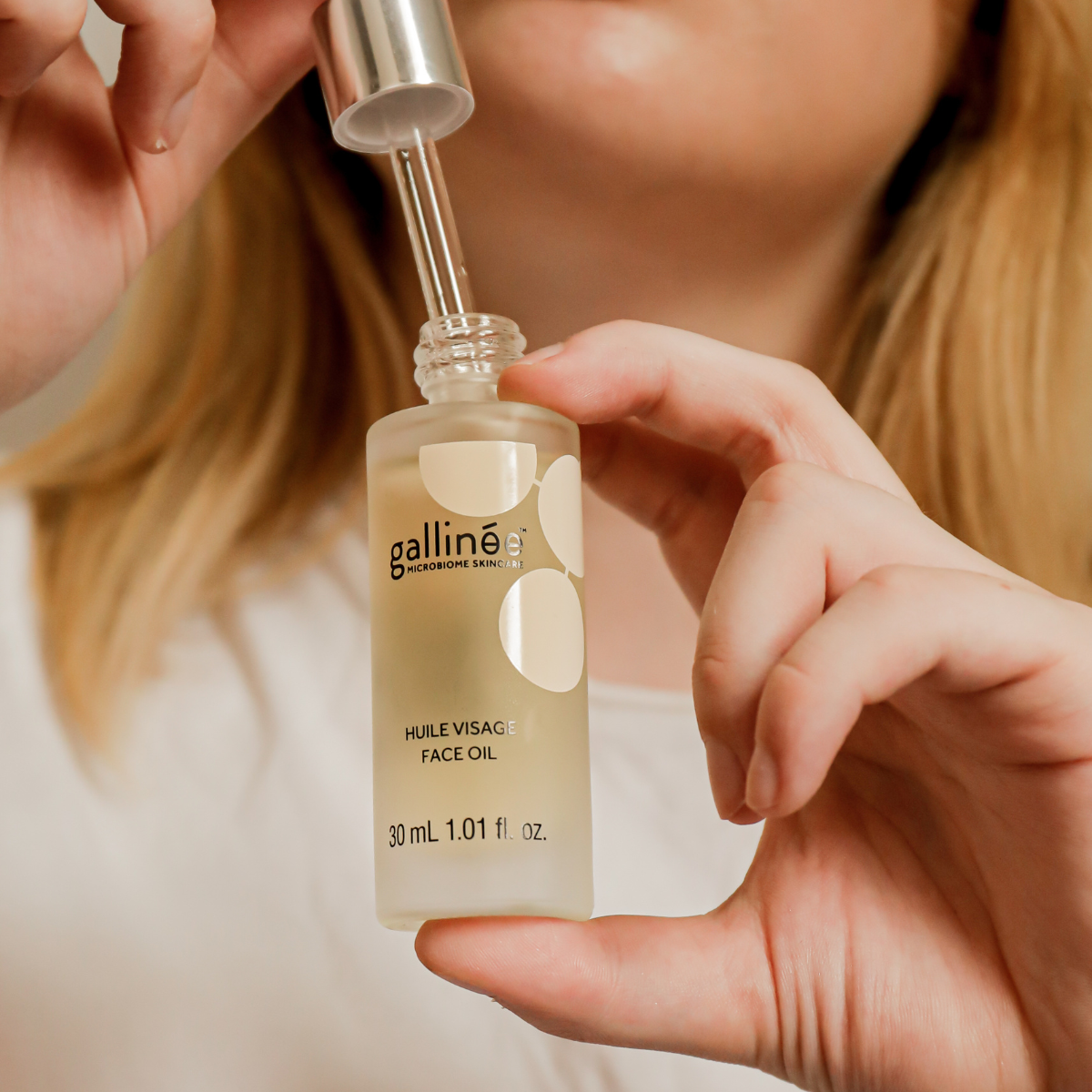 Óleo Facial Prebiótico, 30ml Gallinée