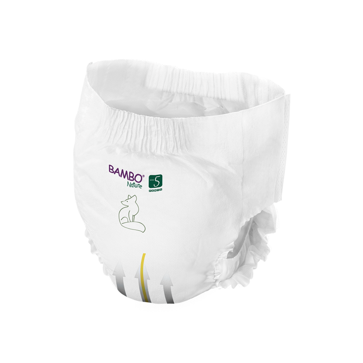 Fralda-Cueca Tam.5 (12-18 KG) - 19 unidades Bambo Nature