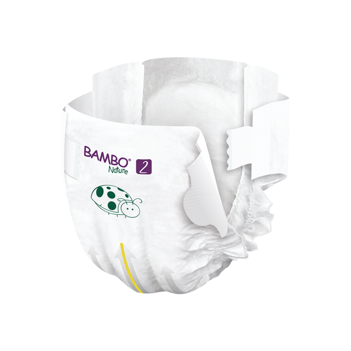 Fraldas Tam.2 (3-6 KG) - 30 unidades Bambo Nature