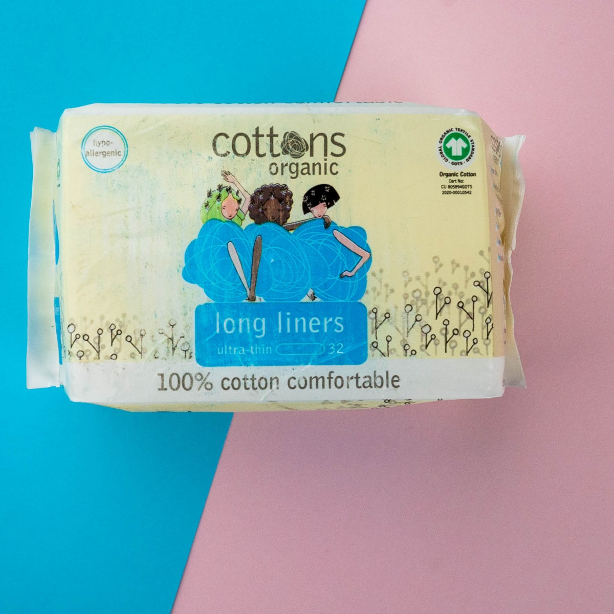Penso Diário 100% Algodão - Extra Comprido 32 unidades Cottons
