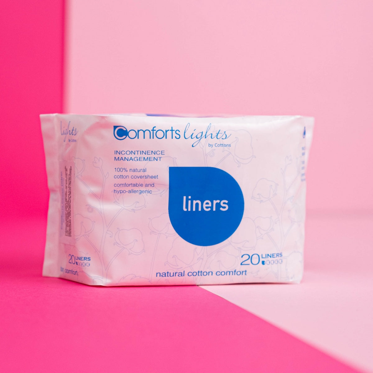 Penso Diário Incontinência 100% Algodão 20 unidades, Comforts