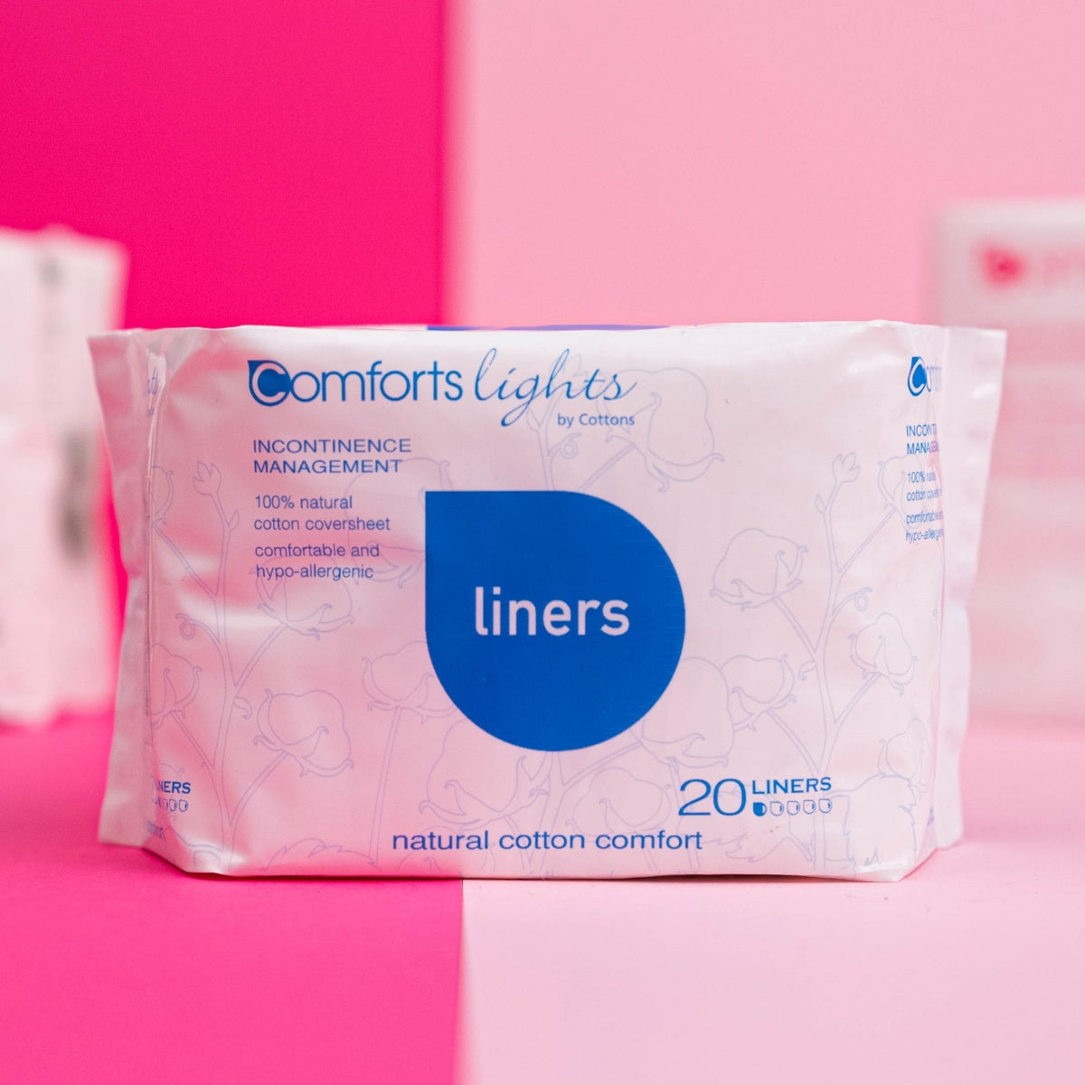 Penso Diário Incontinência 100% Algodão 20 unidades, Comforts