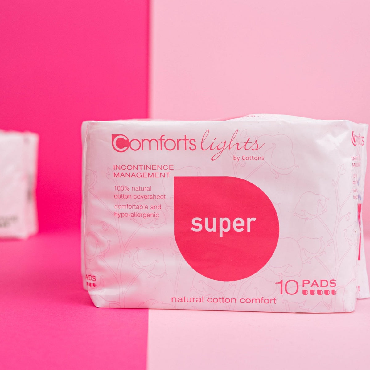 Penso Incontinência 100% Algodão 10 unidades - Super Comforts