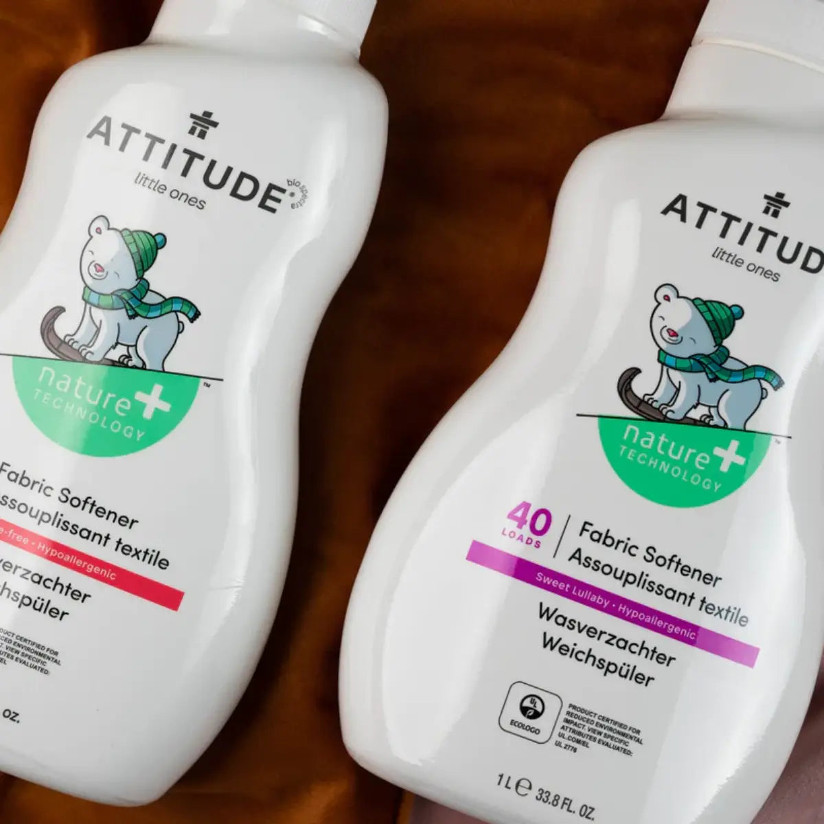Amaciador para Roupa de Bebé - Aroma Floral, 40 Doses Attitude