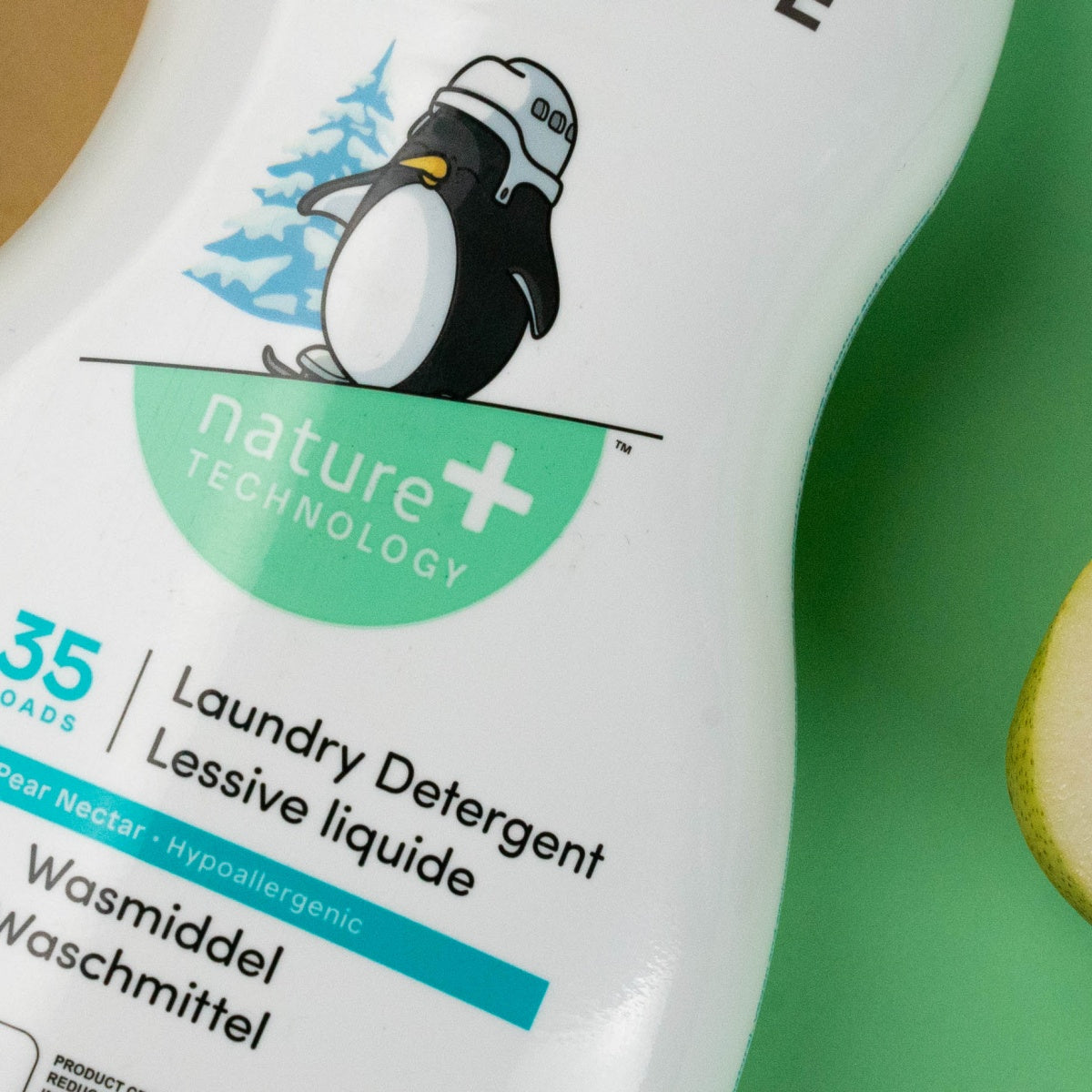 Detergente Líquido Ecológico para Roupa de Bebé - Néctar de Pêra, 35 Doses Attitude