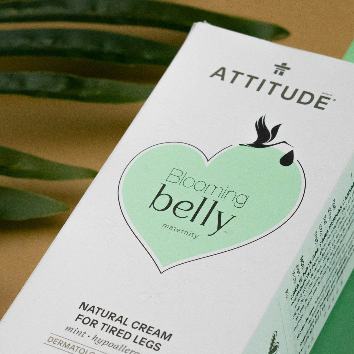 Creme Natural Pernas Cansadas Blooming Belly - Aroma Menta, 150ml Attitude