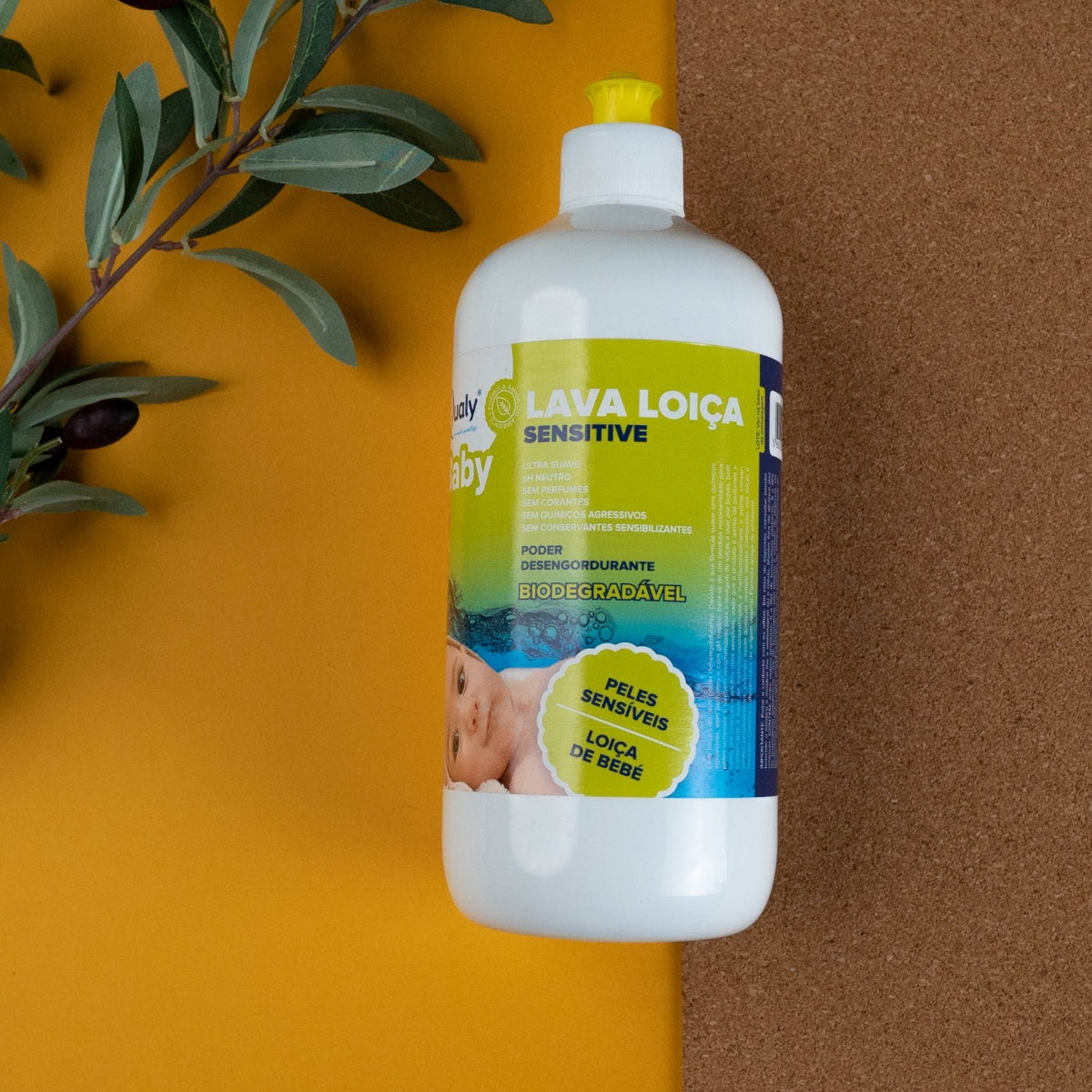 Detergente Lava-Loiça Sensitive, 750ml Qualybaby