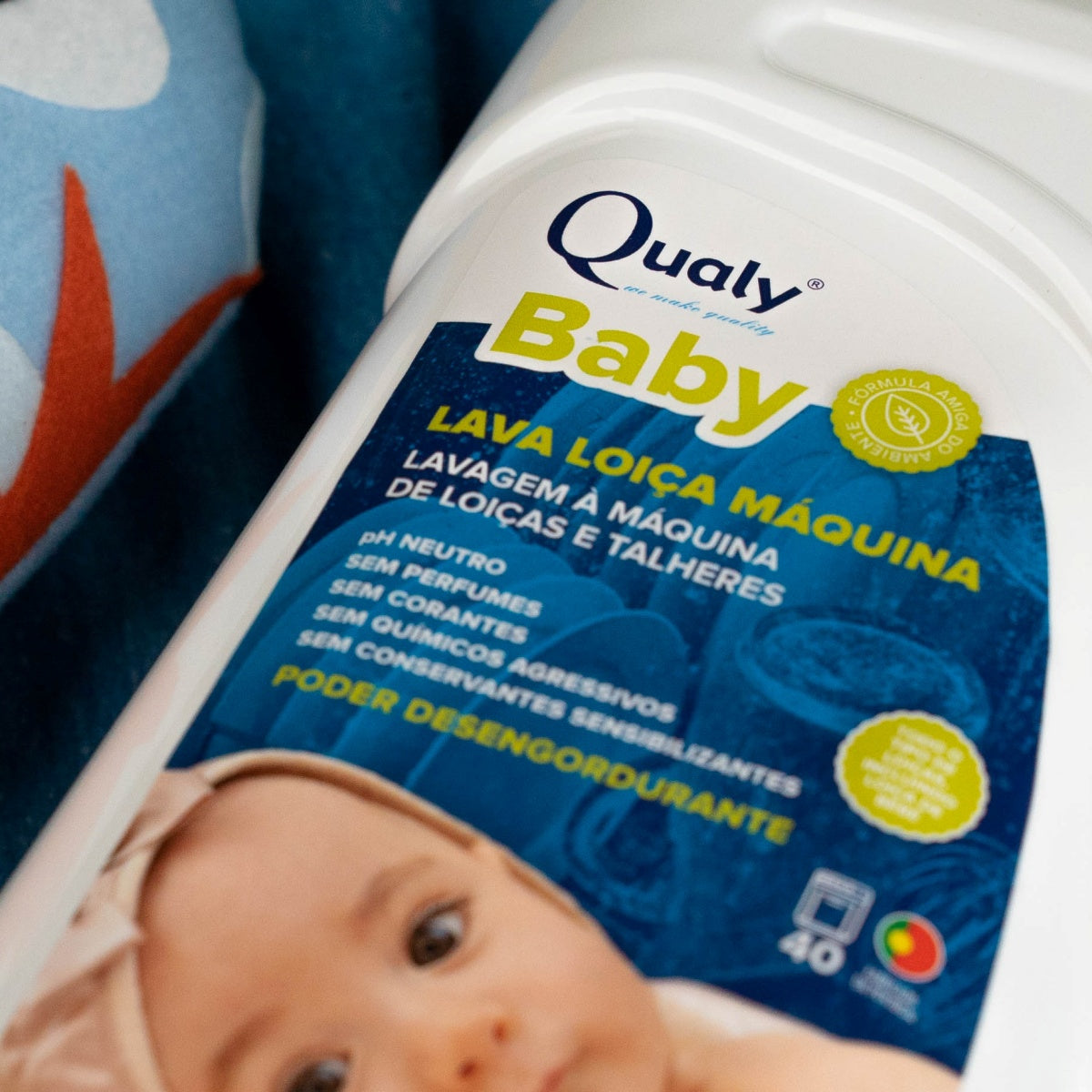 Detergente Lava-Loiça Máquina, 40 Doses Qualybaby