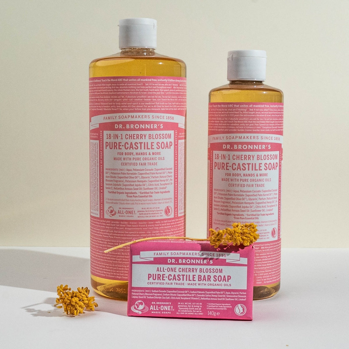 Sabonete Líquido Biológico - Aroma Flor de Cerejeira, Dr. Bronners