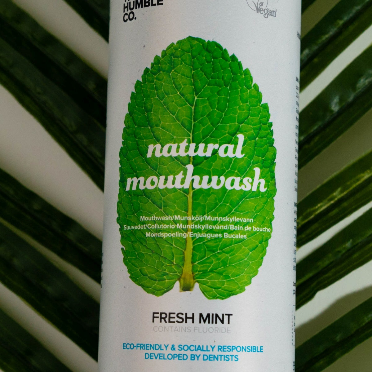 Elixir Bucal com Flúor - Sabor Menta Fresca, 500ml The Humble Co.