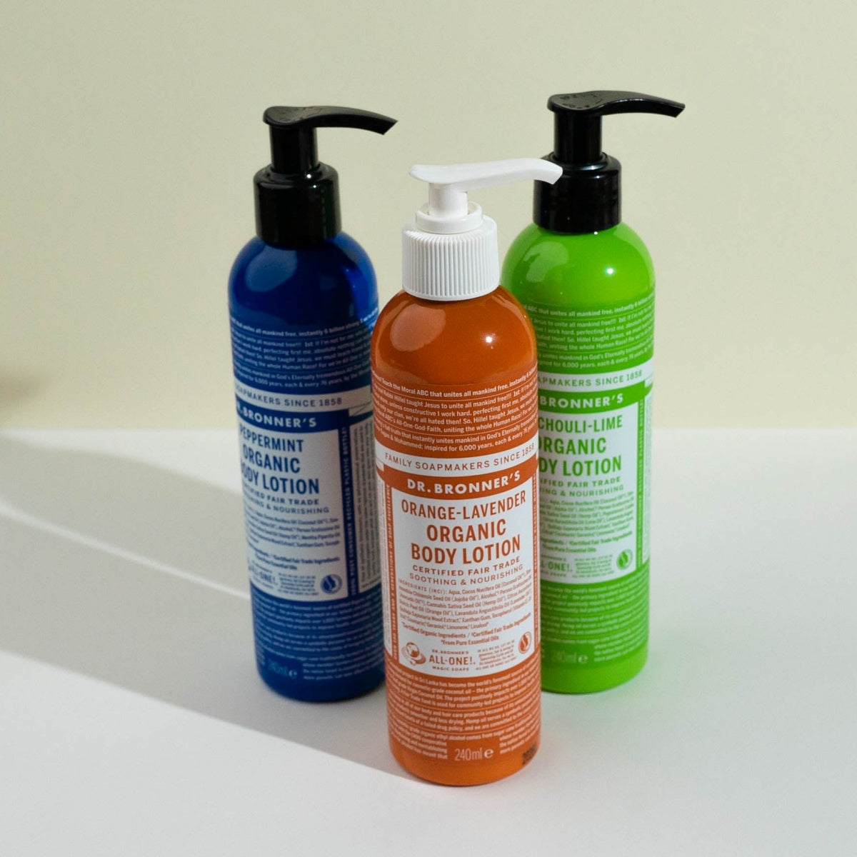 Loção Biológica - Aroma Patchouli e Lima, 240ml Dr. Bronners