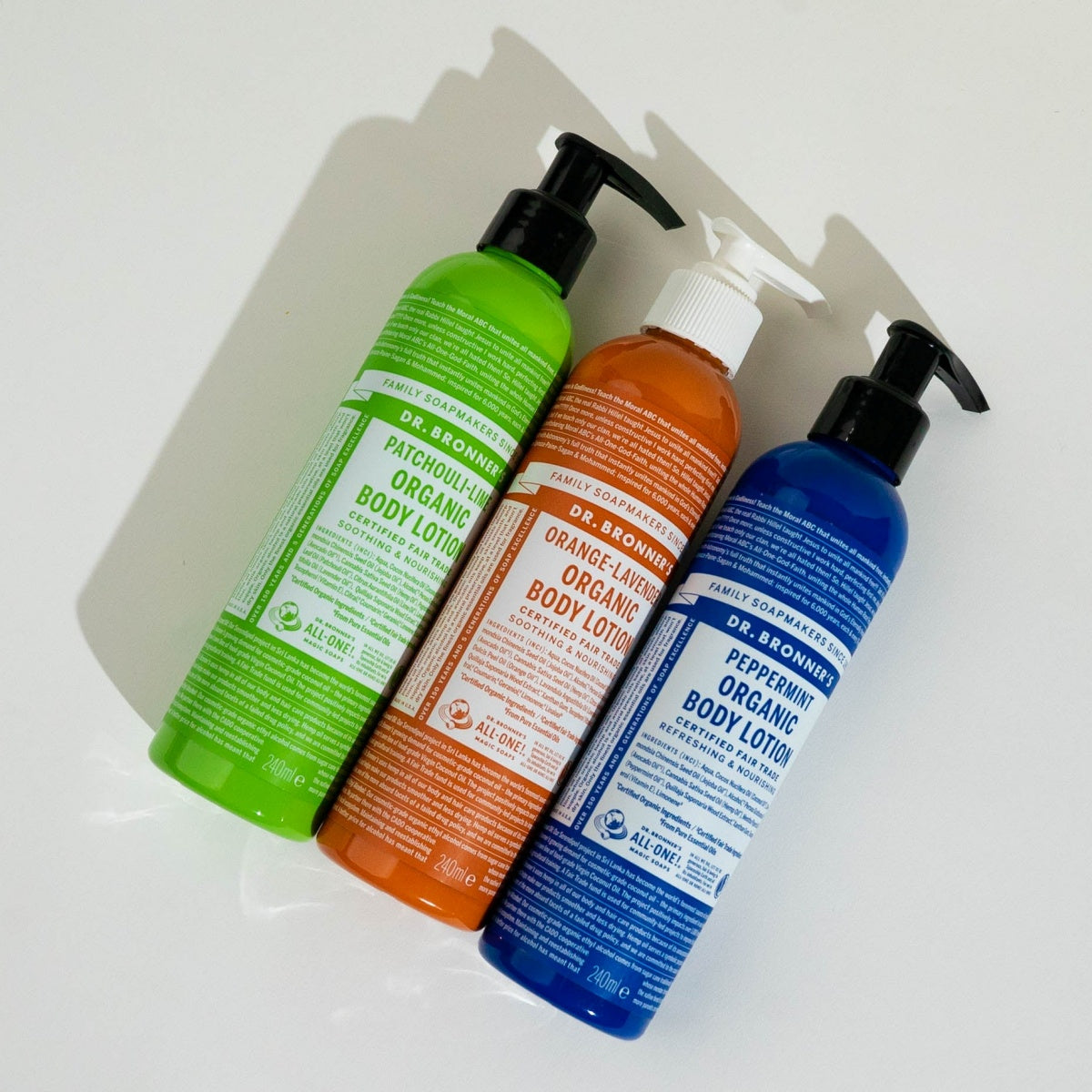 Loção Biológica - Aroma Patchouli e Lima, 240ml Dr. Bronners