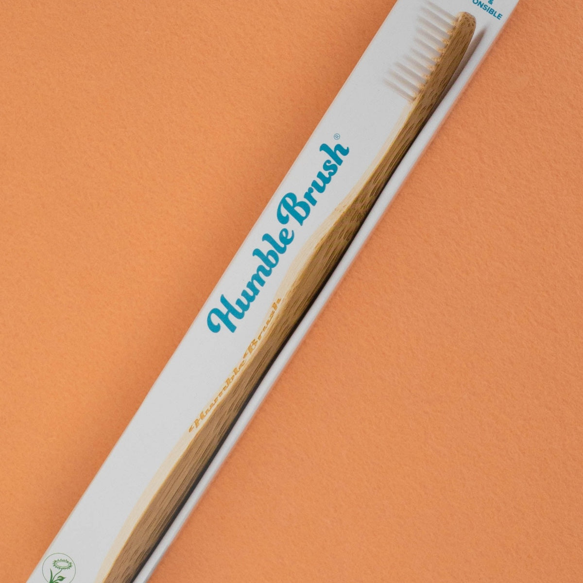Escova de Dentes Suave em Bambu - Branco The Humble Co.