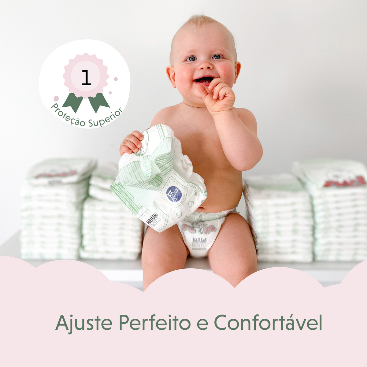 Subscrição WaterWipes + Moomin Baby Tamanho 6